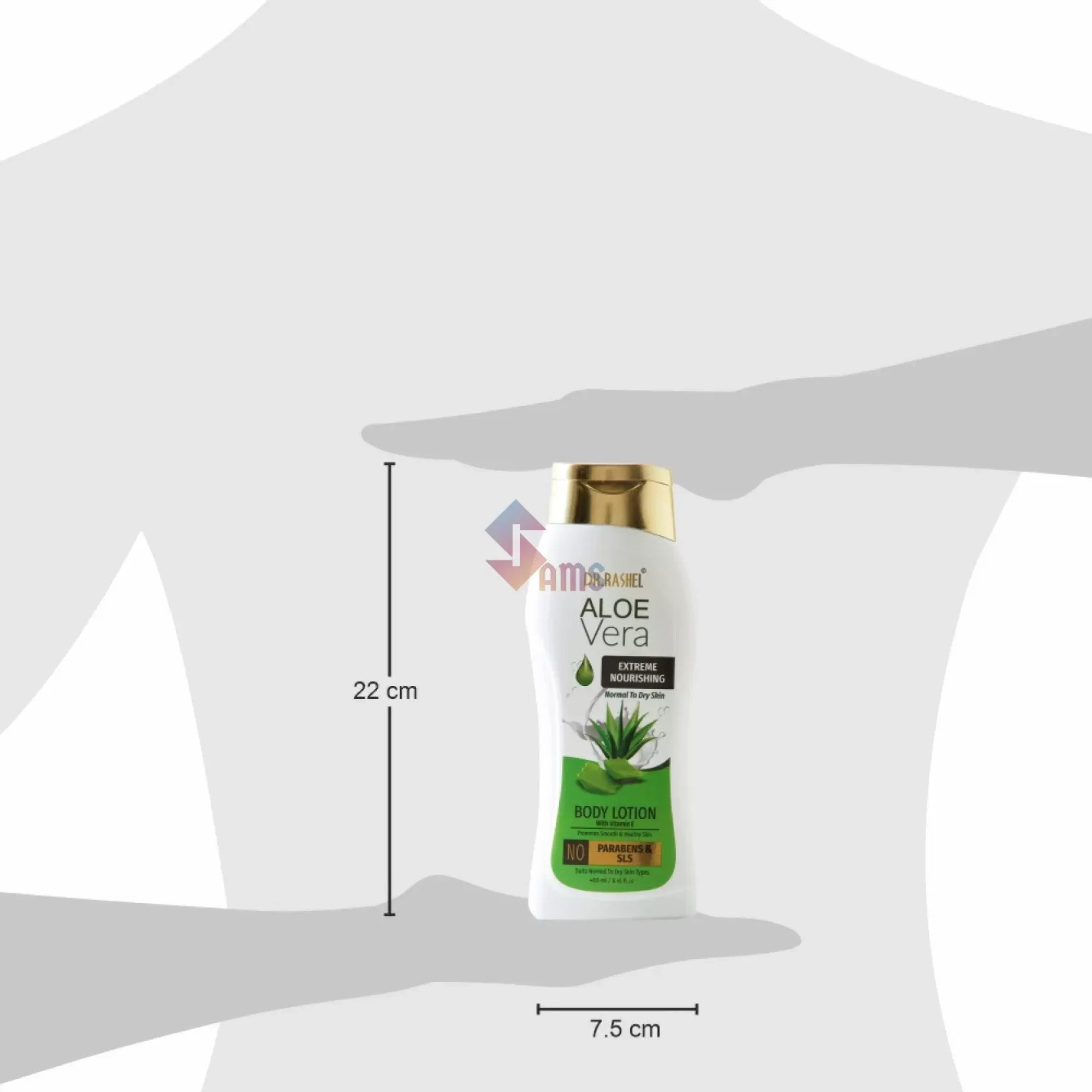 Dr. rashel aloevera lotion 400ml.webp